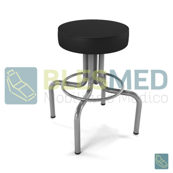 Banco Giratorio Tapizado