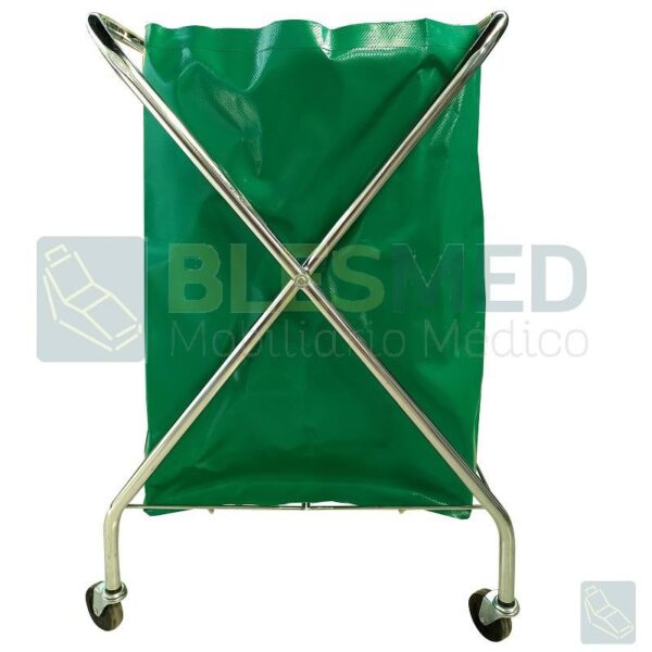 Carro Para Ropa Sucia En Forma De Tijera - Imagen 3