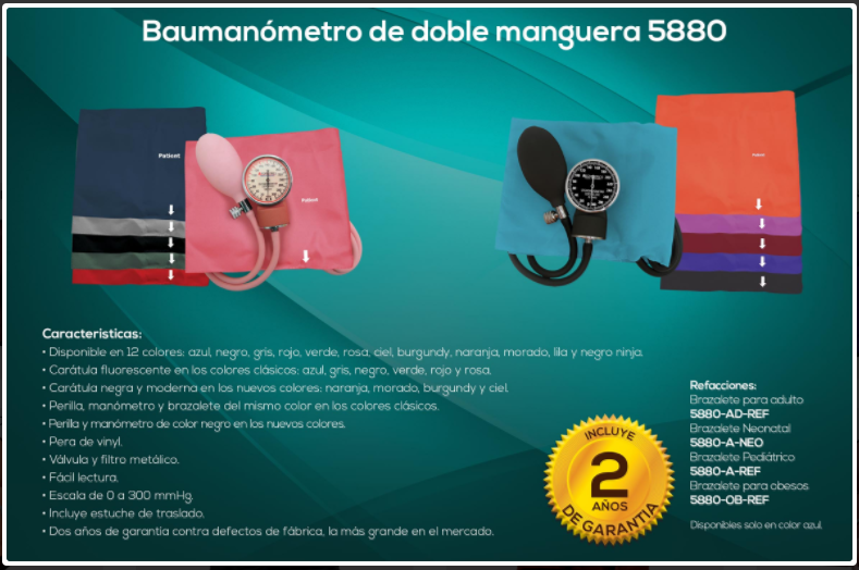 baumanometro medimetricas 5880