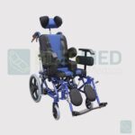 Silla De Ruedas Infantil Brazos y Respaldo Abatibles