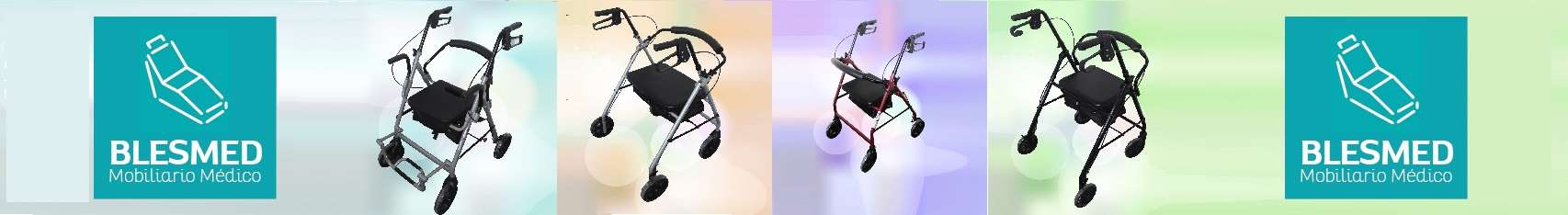 andaderas ortopédicas rollator blesmed