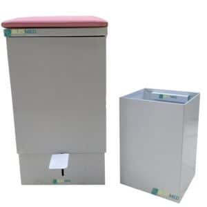 Bote Banco Basurero Con Pedal