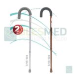 Baston Curvo De Aluminio