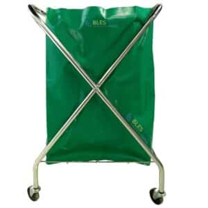 Carro Para Ropa Sucia En Forma De Tijera