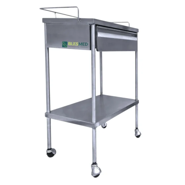 Mesa Pasteur Con Cajón Acero Inoxidable - Imagen 3