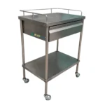 Mesa Pasteur Con Cajón Acero Inoxidable - Imagen 4