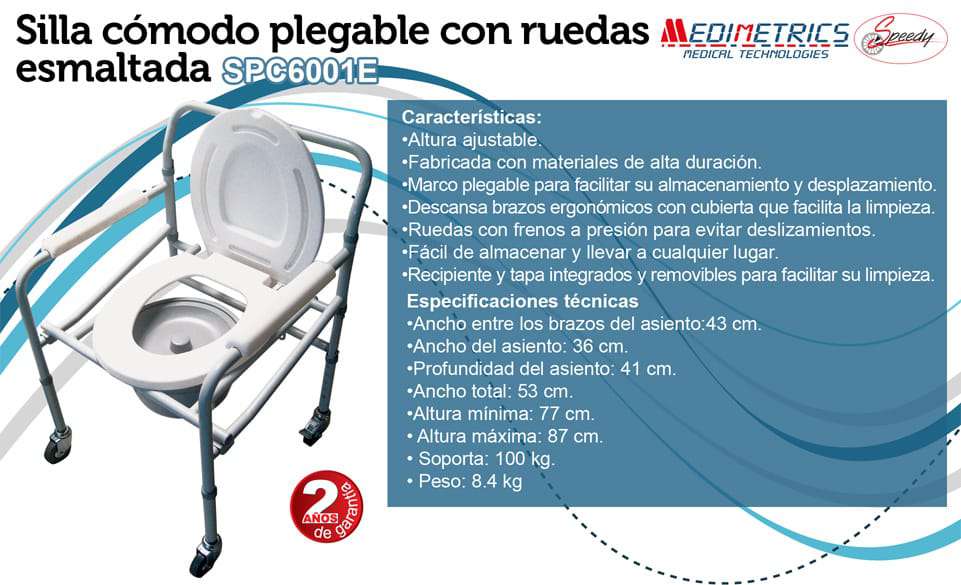 Silla Cómodo 3 En 1 Con Llantas