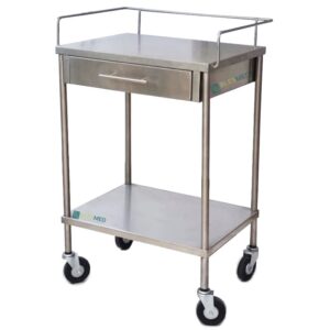 Mesa Pasteur Con Cajón Acero Inoxidable