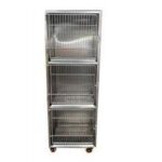 JAULA VETERINARIA DE 3 MODULOS