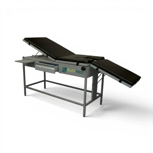 Mesa De Exploracion Universal Tubular color gris blesmed